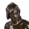 A Sculpture in bronze "Travail Gaulois" by A. MASJOUILLE