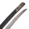A Caucasian Silver Shashka with Niello and Engraved Blade GASAN