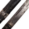 A Caucasian Silver Shashka with Niello and Engraved Blade GASAN