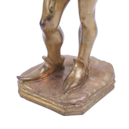 An Antique European Bronze sculpture of "Key Holder"