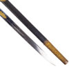 A Bavarian presentation hirswanger, dagger, sword with decorated blue gilding blade