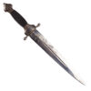 A Rare Russian hunting knife Zlatoust decorated with engravings, late 19th century.