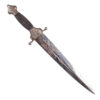 A Rare Russian hunting knife Zlatoust decorated with engravings, late 19th century.