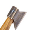 A very rare Russian (early Soviet) decorative axe with scenes of forest cuttin and South Urals landscape - Image 5