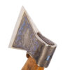 A very rare Russian (early Soviet) decorative axe with scenes of forest cuttin and South Urals landscape - Image 4