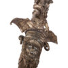 Huge Rare French Antique Romantic dagger “Hercules killing Hydra”