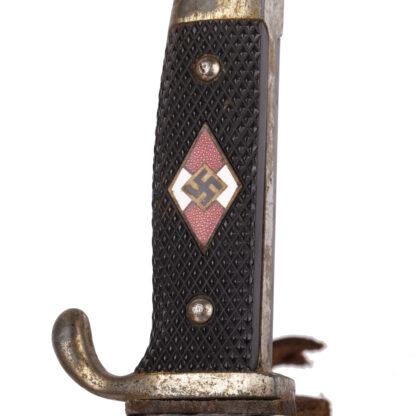 An original Hitler Youth Knife with Scabbard RZM M7/65, Eickhorn, Solingen 1939 y.
