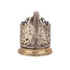 Russian silver gilded cup holder "Kubachi" - Image 4