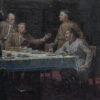 Огромная копия с картины Анатолия Никифоровича Ярр-Кравченко (1911–1983) «Горький читает сказку “Девушка и Смерть”» — изображение 2