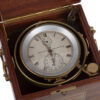 Antiikne mereline kronomeeter GUB Glashütte nr 8938 puidust kastis - Image 2
