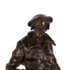Exceptional Rare Bronze Sculpture “LE SOMMELIER” by Emile Picault - Image 7