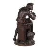 A Bronze Sculpture "The Gunsmith" by Adrien Gaudez (1845-1902) - Image 8