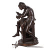 A Bronze Sculpture "The Gunsmith" by Adrien Gaudez (1845-1902) - Image 4