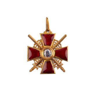 Imperial Russian Order of Saint Anna, 3rd Class with Swords