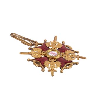 Imperial Russian Order of Saint Stanislaus, 2nd Class with Swords, Eduard